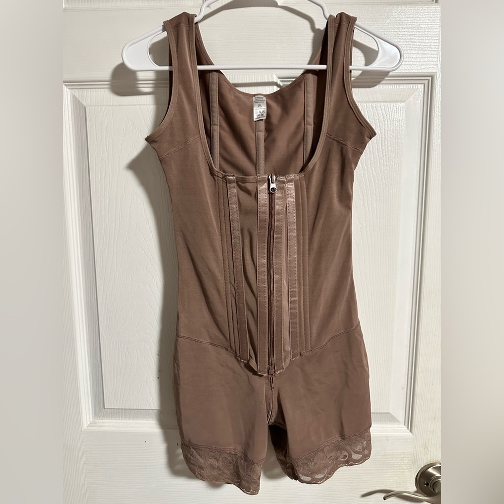 Brown Shapewear Bodysuit